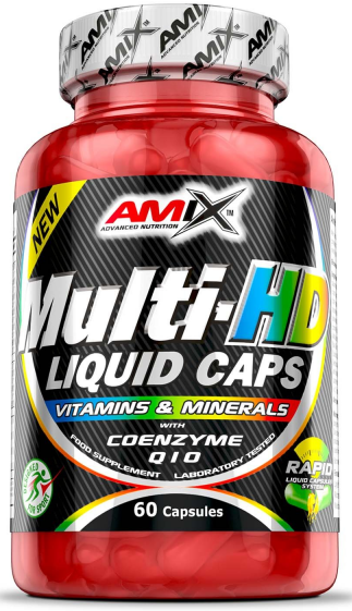 Vitaminen en mineralen Amix Multi HD Vloeistof 60 capsules