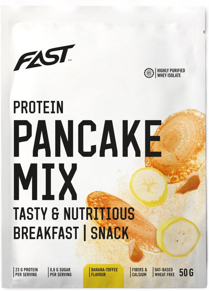 Eiwit pannenkoeken FAST Protein Pancake Mix 50 g banana-caramel