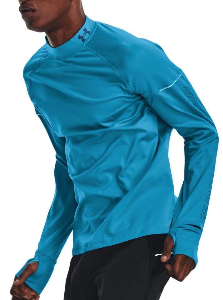 T-shirt met lange mouwen Under Armour UA OUTRUN THE COLD LS-BLU