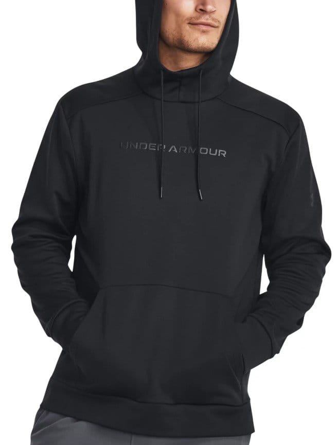 Sweatshirt met capuchon Under UA Armour Fleece Wordmark HD-BLK