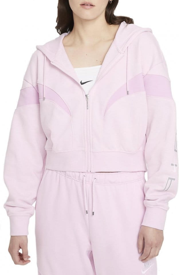 Sweatshirt met capuchon Nike Air Women s Oversized Fleece Full-Zip Hoodie